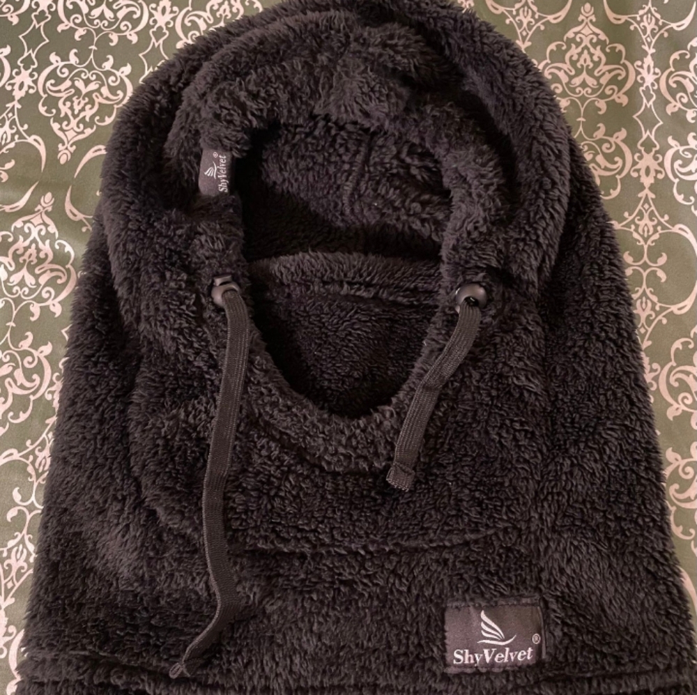 Shy Velvet Wind-Resistant Winter Face Mask Fleece Ski Mask for Men and Women